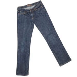 Bitten by Sarah Jessica Parker Rugged Denim Straight Leg Jeans, Size 2